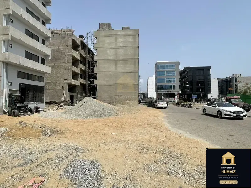 100 Sq. Yd. Commercial Plot (Boulevard Facing, Parcel 5) on Zulfiqar Commercial For Sale in DHA Phase 8 Karachi — Photograph 7