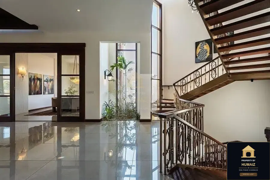 1,000 Sq. Yd. 6-Bedroom Luxury Villa (Basement, 6 Bath, Residence 6) in DHA Phase 8 For Sale in DHA Phase 8 Karachi — Property by Humaiz Architectural Asset