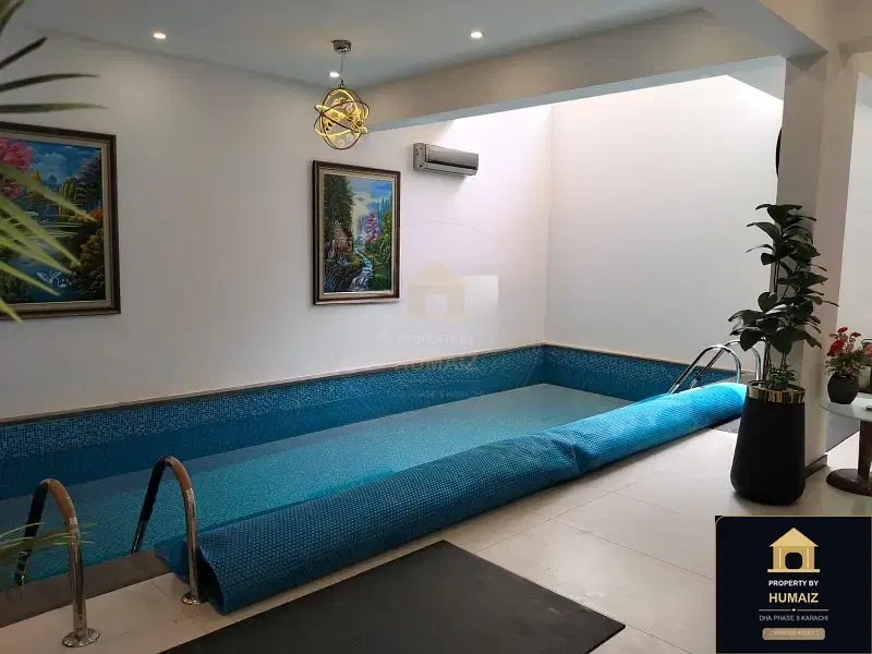 500 Sq. Yd. 6-Bedroom Luxury Villa (Private Pool, 7 Bath, Residence 43) in DHA Phase 8 For Sale in DHA Phase 8 Karachi — Photograph 30