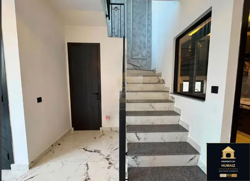 100 Sq. Yd. 4-Bedroom Luxury Villa (West Open, 5 Bath, Residence 3) in Khayaban-e-Iqbal For Sale in DHA Phase 8 Karachi — Photograph 6