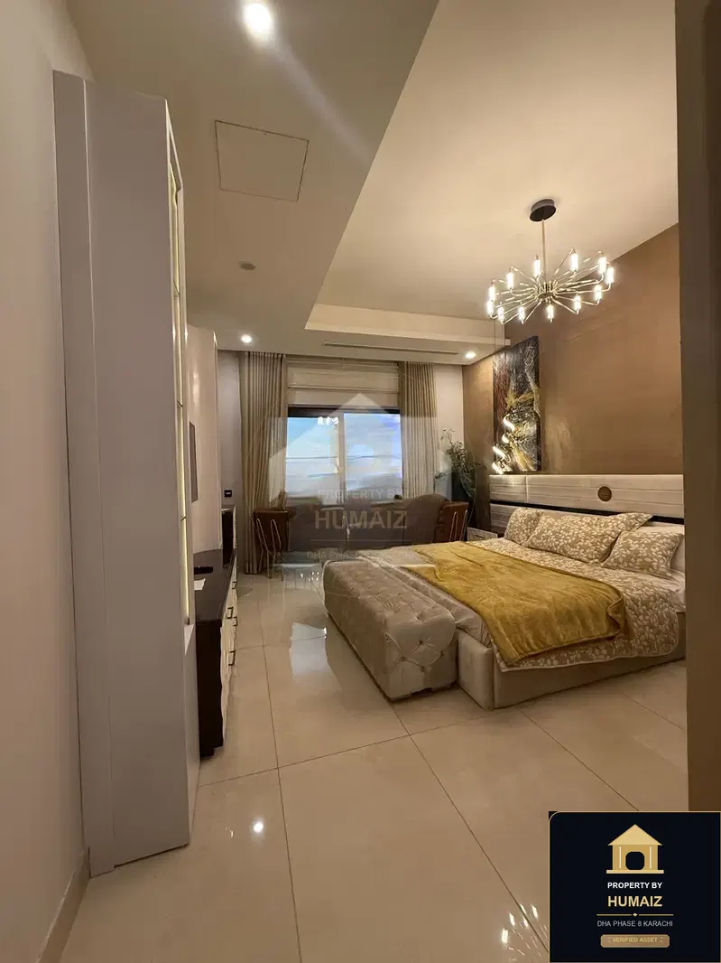 1-Bedroom Luxury Apartment (Sea Facing, 1 Bath, Suite 92) at HMR Waterfront For Sale in DHA Phase 8 Karachi — Property by Humaiz Architectural Asset