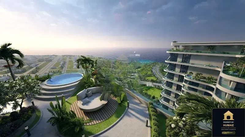 1-Bedroom Luxury Apartment (1 Bath, Suite 61) at HMR Waterfront For Sale in DHA Phase 8 Karachi — Photograph 10