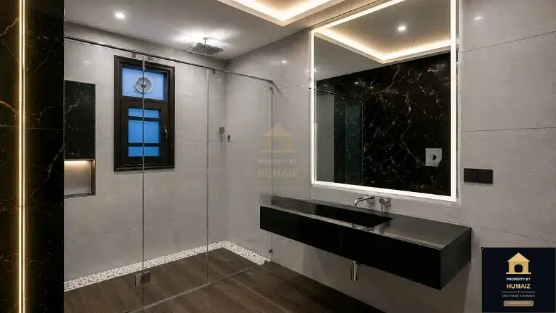 500 Sq. Yd. 6-Bedroom Luxury Villa (6 Bath, Residence 24) in DHA Phase 8 For Rent in DHA Phase 8 Karachi — Property by Humaiz Architectural Asset
