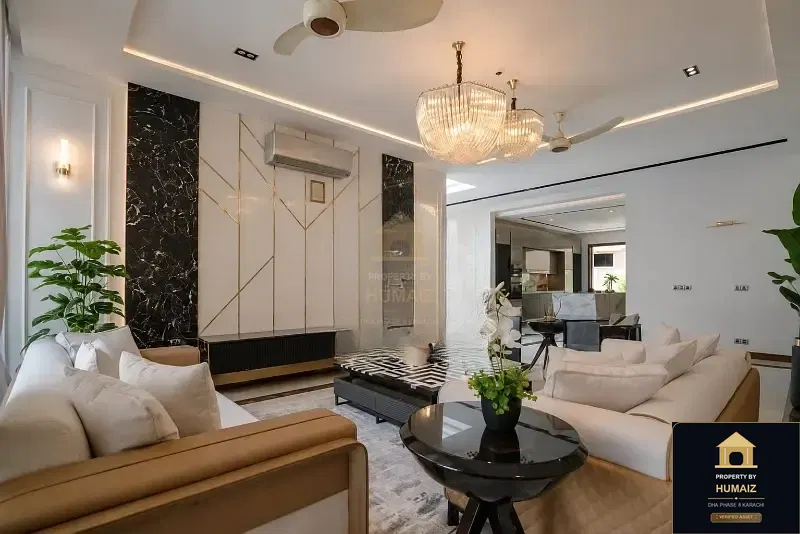 1,000 Sq. Yd. 6-Bedroom Luxury Villa (Private Pool, 6 Bath, Residence 16) in Zone A For Sale in DHA Phase 8 Karachi — Photograph 4