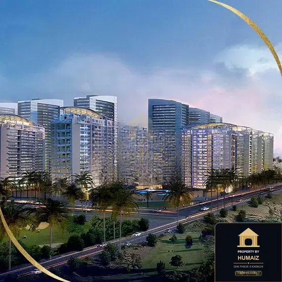 2-Bedroom Luxury Apartment (Private Pool, 3 Bath, Suite 4) at The Arkadians For Sale in DHA Phase 8 Karachi — Photograph 2