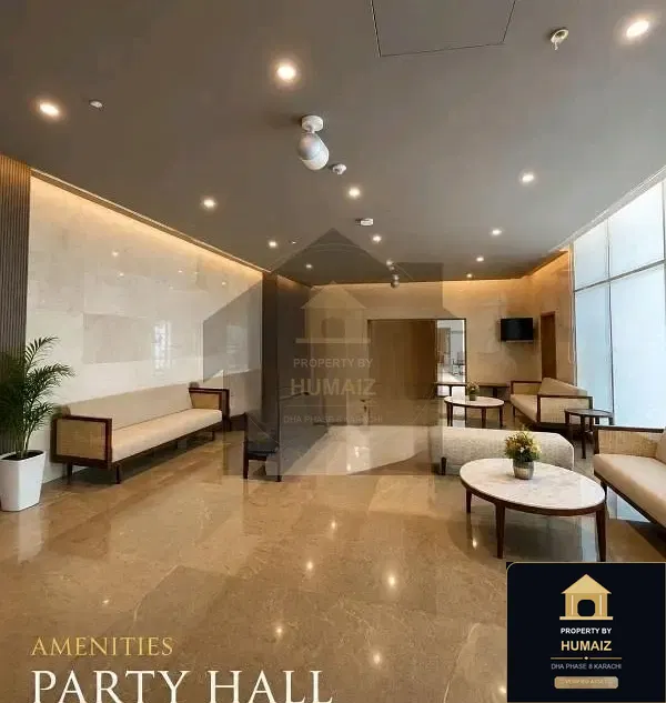2-Bedroom Luxury Apartment (Sea Facing, 3 Bath, Suite 17) at Pearl Towers For Rent in DHA Phase 8 Karachi — Photograph 4