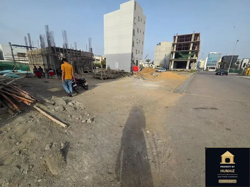 100 Sq. Yd. Commercial Plot (Basement, Parcel 9) on Zulfiqar Commercial For Sale in DHA Phase 8 Karachi — Photograph 5