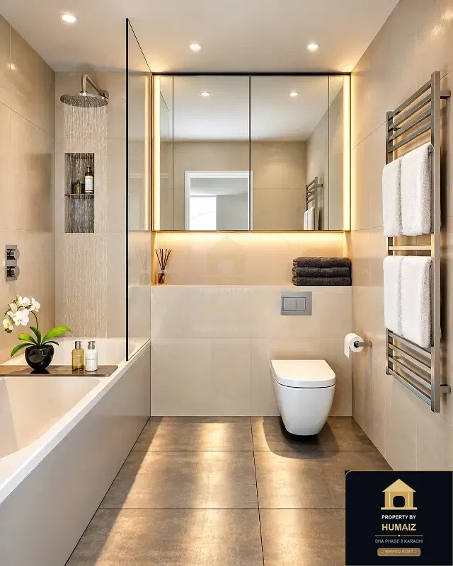 2-Bedroom Luxury Apartment (Sea Facing, 3 Bath, Suite 8) at Emaar Oceanfront For Sale in DHA Phase 8 Karachi — Photograph 8