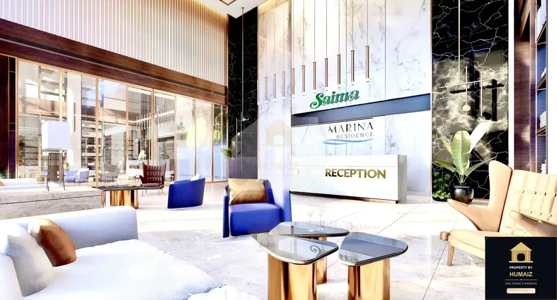 2-Bedroom Luxury Apartment (Sea Facing, 3 Bath, Suite 3) at HMR Waterfront For Sale in DHA Phase 8 Karachi — Photograph 11