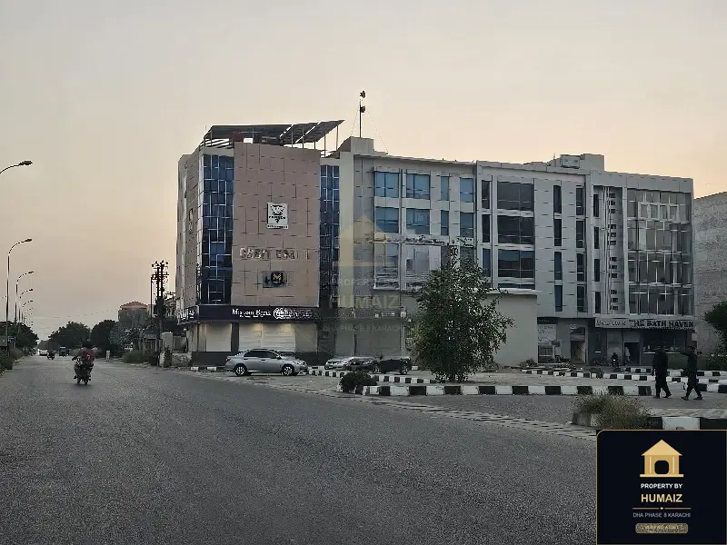 200 Sq. Yd. Commercial Plot (Parcel 1) on Al-Murtaza Commercial For Sale in DHA Phase 8 Karachi — Property by Humaiz Architectural Asset