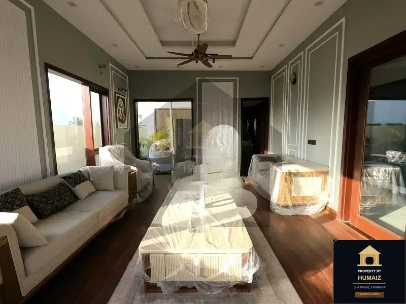 500 Sq. Yd. 6-Bedroom Luxury Villa (West Open, 6 Bath, Residence 8) in Khayaban-e-Shujaat For Sale in DHA Phase 8 Karachi — Photograph 8
