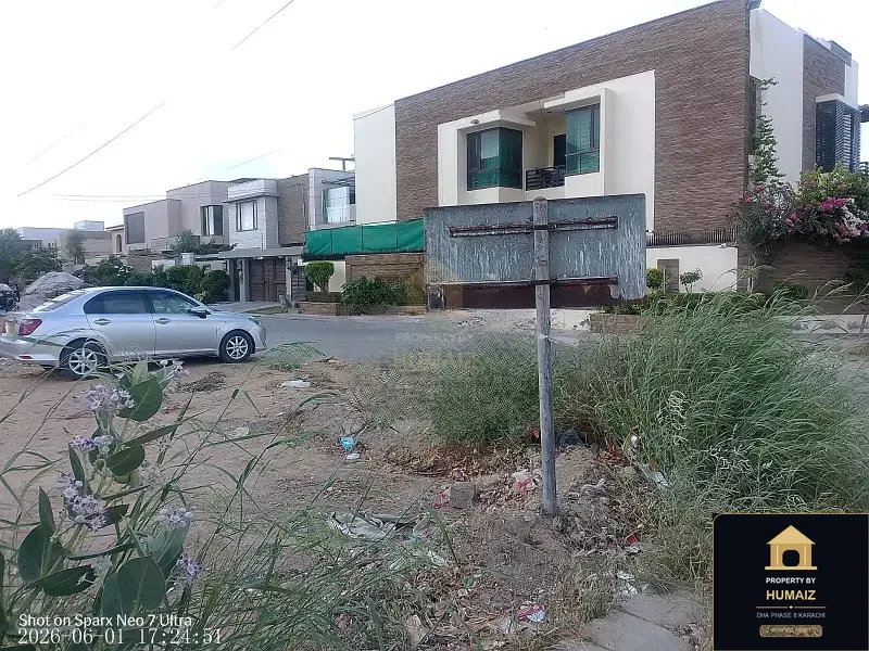 2,000 Sq. Yd. Residential Plot (West Open, Parcel 20) in DHA Phase 8 For Sale in DHA Phase 8 Karachi — Photograph 4
