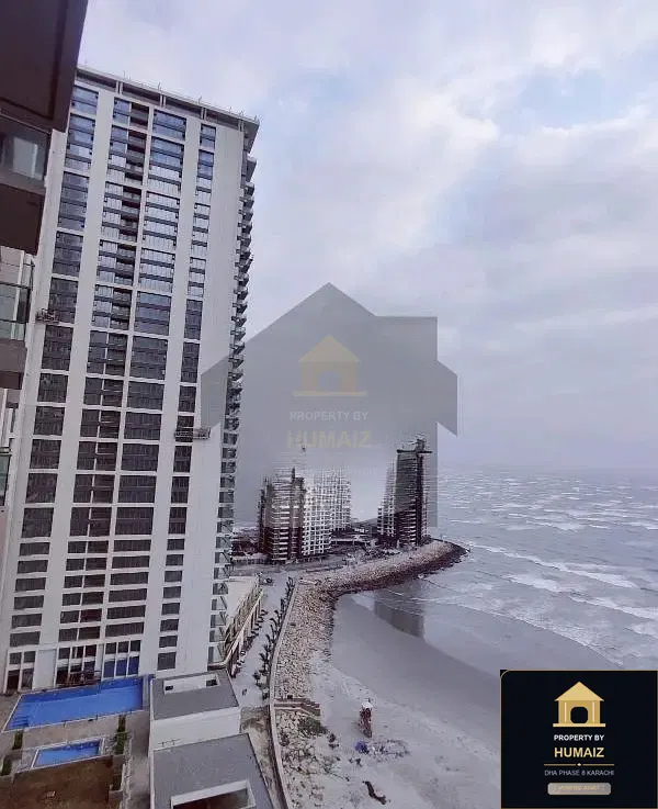 3-Bedroom Luxury Apartment (Sea Facing, 5 Bath, Suite 38) at The Views For Rent in DHA Phase 8 Karachi — Property by Humaiz Architectural Asset