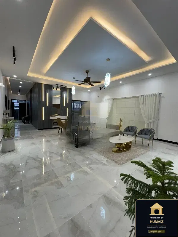 500 Sq. Yd. 6-Bedroom Luxury Villa (7 Bath, Residence 1) at Creek Vistas For Sale in DHA Phase 8 Karachi — Photograph 2