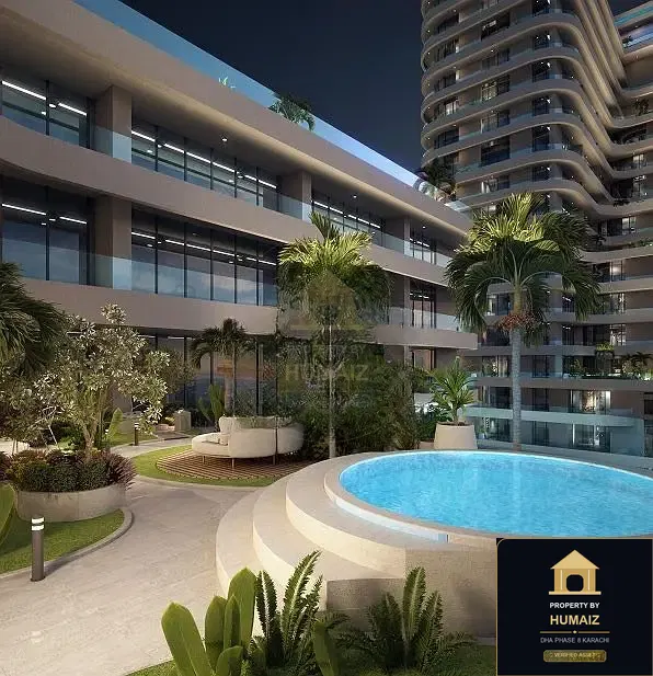 3-Bedroom Luxury Apartment (Sea Facing, 4 Bath, Suite 37) at HMR Waterfront For Sale in DHA Phase 8 Karachi — Photograph 2