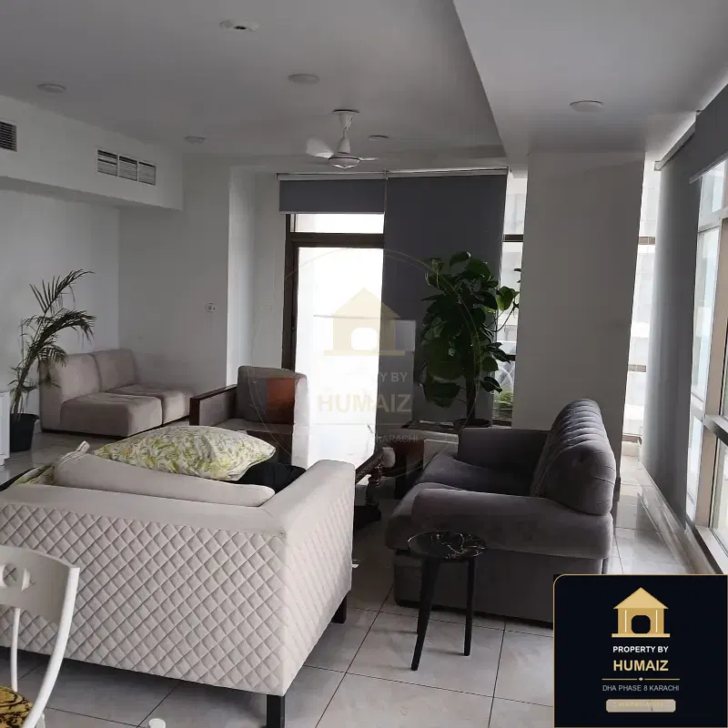 3-Bedroom Luxury Apartment (Private Pool, 4 Bath, Suite 24) at Pearl Towers For Rent in DHA Phase 8 Karachi — Photograph 16