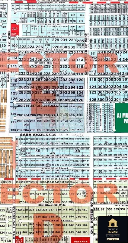 1,000 Sq. Yd. Residential Plot (Parcel 9) in Khayaban-e-Tipu Sultan For Sale in DHA Phase 8 Karachi — Photograph 5