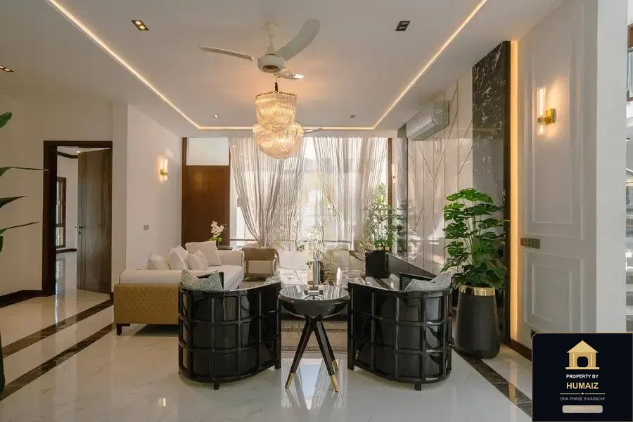 1,000 Sq. Yd. 6-Bedroom Luxury Villa (Brand New, Residence 29) in DHA Phase 8 For Sale in DHA Phase 8 Karachi — Photograph 3