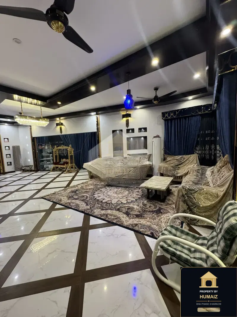 1,000 Sq. Yd. 6-Bedroom Luxury Villa (Private Pool, 6 Bath, Residence 14) in Zone A For Sale in DHA Phase 8 Karachi — Photograph 5