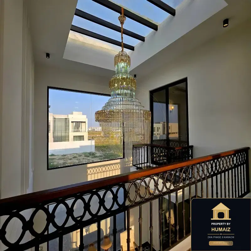500 Sq. Yd. 5-Bedroom Luxury Villa (West Open, 6 Bath, Residence 2) in Khayaban-e-Sahil For Sale in DHA Phase 8 Karachi — Photograph 8