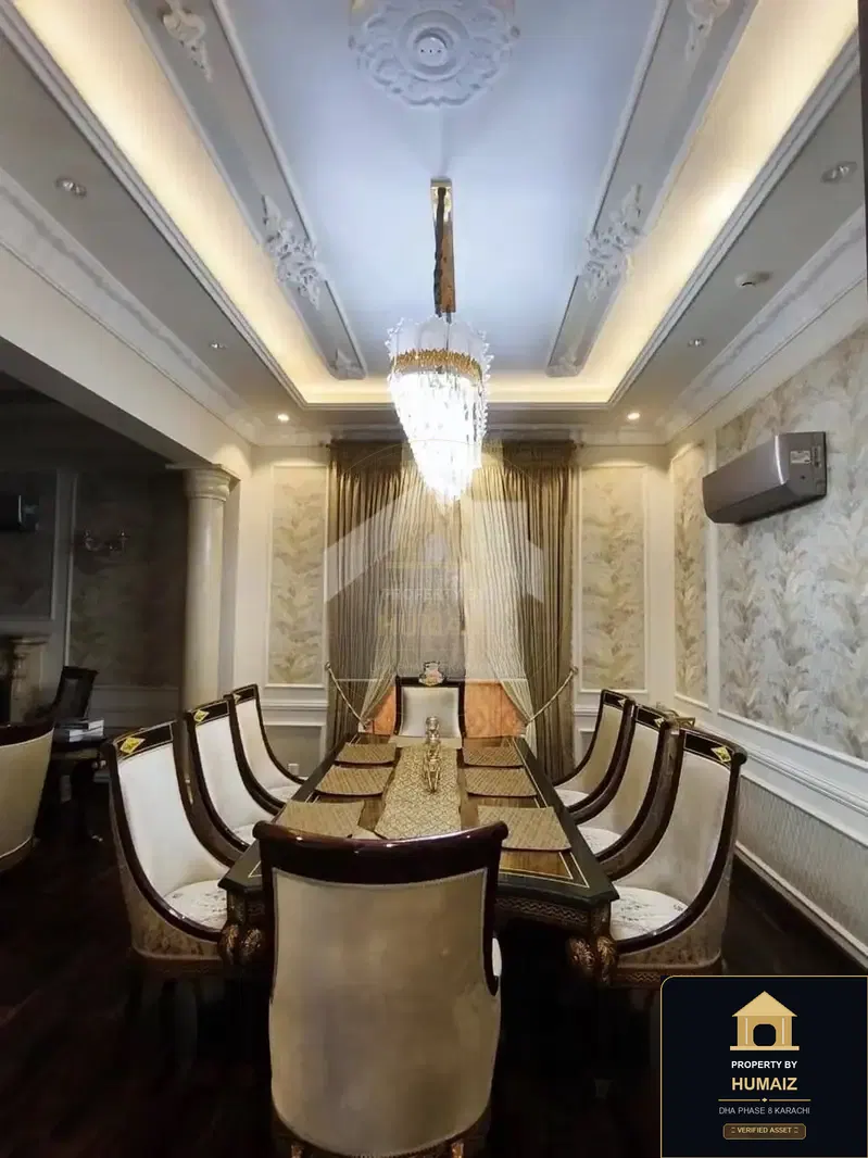 100 Sq. Yd. 4-Bedroom Luxury Villa (West Open, 5 Bath, Residence 4) in Zone B For Sale in DHA Phase 8 Karachi — Property by Humaiz Architectural Asset