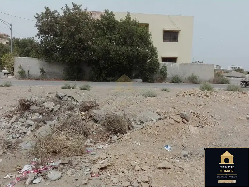 100 Sq. Yd. Commercial Plot (Corner, Parcel 6) on Zulfiqar Commercial For Sale in DHA Phase 8 Karachi — Photograph 4