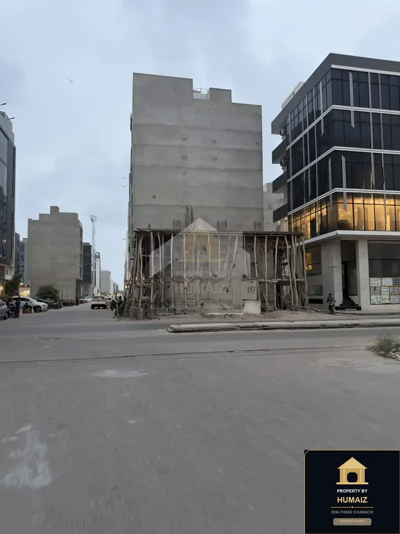 200 Sq. Yd. Commercial Plot (Parcel 19) on Al-Murtaza Commercial For Sale in DHA Phase 8 Karachi — Property by Humaiz Architectural Asset