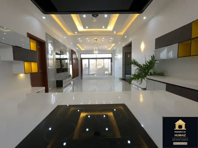 500 Sq. Yd. 5-Bedroom Luxury Villa (Private Pool, 6 Bath, Residence 1) in Zone A For Sale in DHA Phase 8 Karachi — Photograph 2