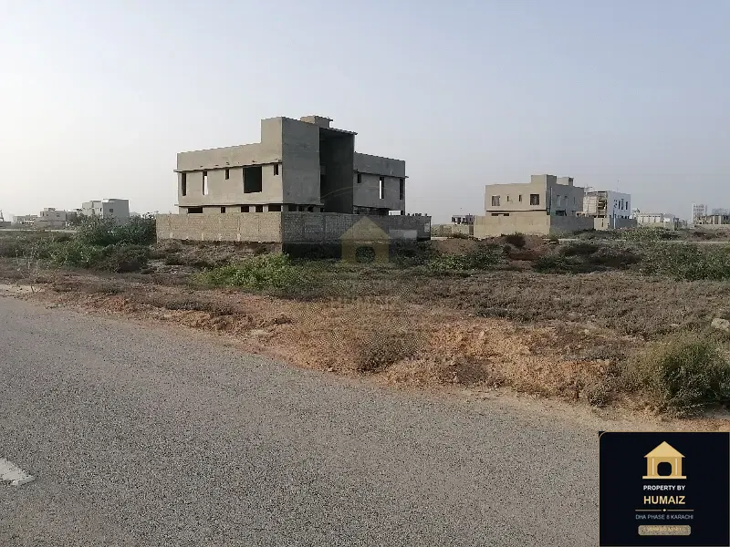500 Sq. Yd. Residential Plot (Parcel 15) in Khayaban-e-Sahil For Sale in DHA Phase 8 Karachi — Property by Humaiz Architectural Asset