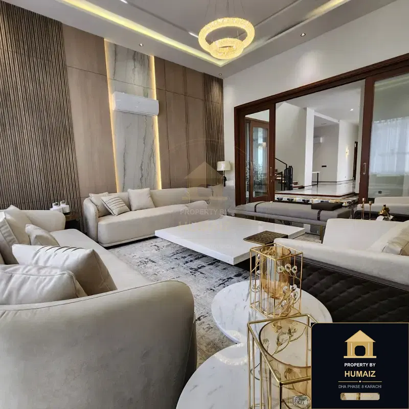1,000 Sq. Yd. 6-Bedroom Luxury Villa (Private Pool, 6 Bath, Residence 1) in Zone B For Sale in DHA Phase 8 Karachi — Photograph 21