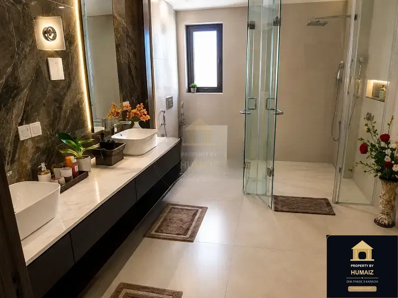 500 Sq. Yd. 5-Bedroom Luxury Villa (Private Pool, 6 Bath, Residence 6) in Zone A For Sale in DHA Phase 8 Karachi — Photograph 4