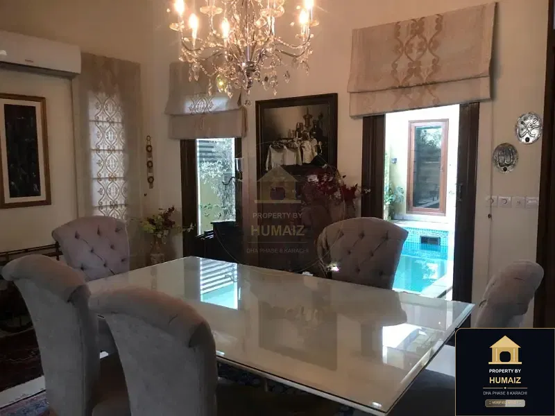 666 Sq. Yd. 6-Bedroom Luxury Villa (Private Pool, 7 Bath, Residence 2) in DHA Phase 8 For Rent in DHA Phase 8 Karachi — Photograph 4