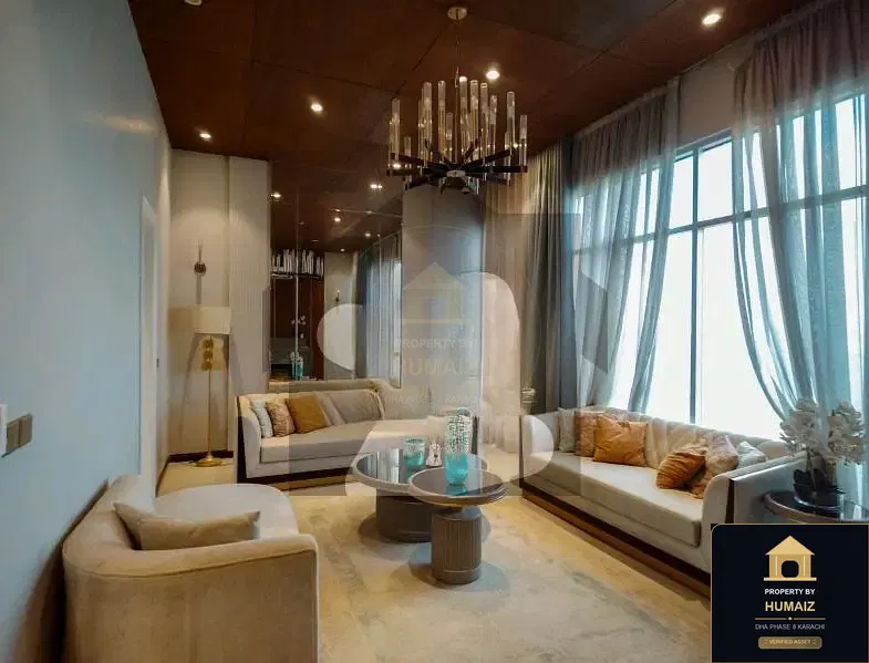 2-Bed Luxury Penthouse (Sea Facing, 2 Bath, Suite 4) at HMR Waterfront For Sale in DHA Phase 8 Karachi — Photograph 4