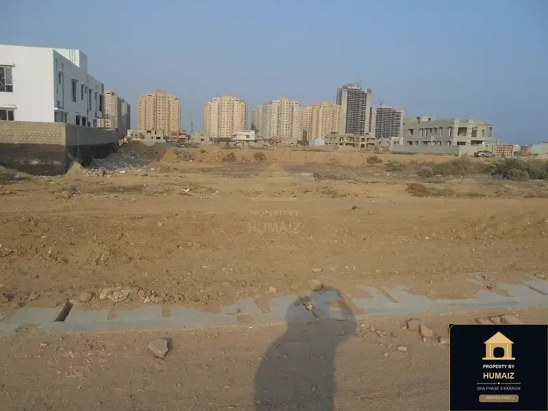 500 Sq. Yd. Residential Plot (Parcel 34) in Zone D For Sale in DHA Phase 8 Karachi — Property by Humaiz Architectural Asset