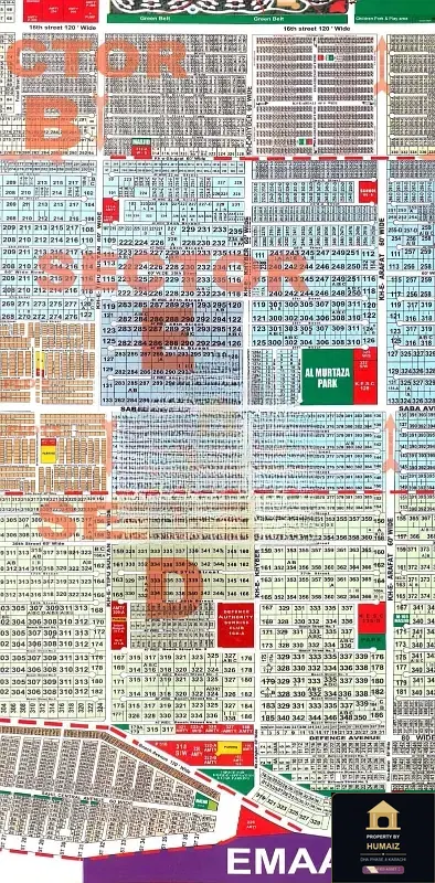 1,000 Sq. Yd. Residential Plot (Parcel 9) in Khayaban-e-Tipu Sultan For Sale in DHA Phase 8 Karachi — Photograph 4