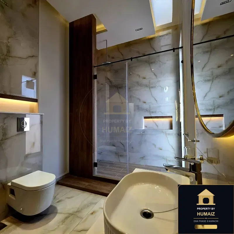 500 Sq. Yd. 5-Bedroom Luxury Villa (West Open, 6 Bath, Residence 2) in Khayaban-e-Sahil For Sale in DHA Phase 8 Karachi — Photograph 9