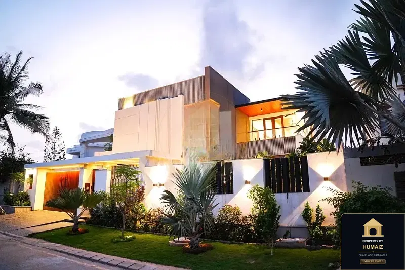 1,000 Sq. Yd. 6-Bedroom Luxury Villa (Private Pool, 7 Bath, Residence 5) in DHA Phase 8 For Sale in DHA Phase 8 Karachi — Property by Humaiz Architectural Asset