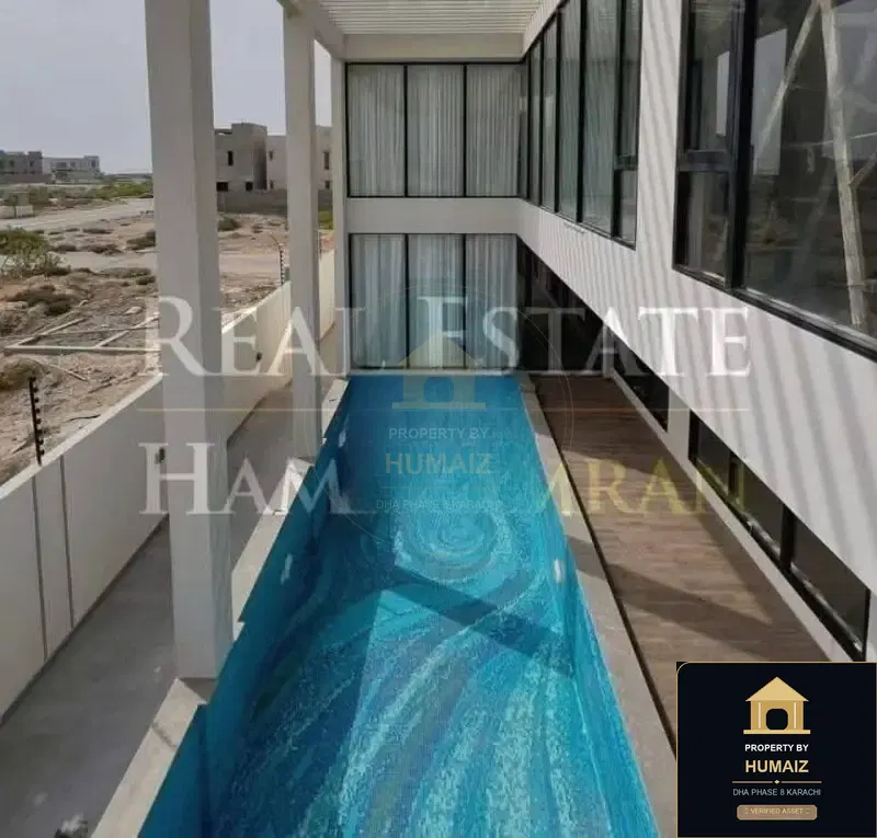 500 Sq. Yd. 5-Bedroom Luxury Villa (West Open, 6 Bath, Residence 6) in Khayaban-e-Sahil For Sale in DHA Phase 8 Karachi — Photograph 3