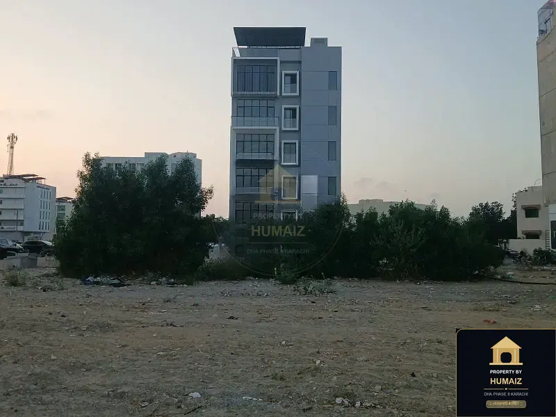 500 Sq. Yd. Commercial Plot on Zulfiqar Commercial For Sale in DHA Phase 8 Karachi — Photograph 3