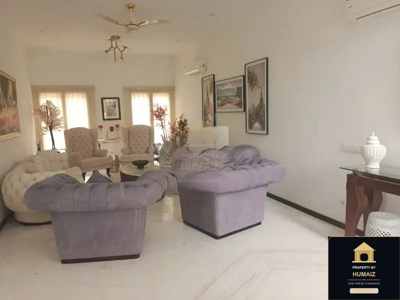 500 Sq. Yd. 5-Bedroom Luxury Villa (Basement, 6 Bath, Residence 5) on Zulfiqar Commercial For Sale in DHA Phase 8 Karachi — Photograph 6