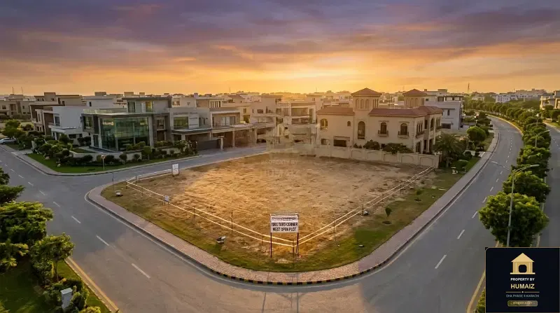 500 Sq. Yd. Residential Plot (Parcel 12) in Zone E For Sale in DHA Phase 8 Karachi — Property by Humaiz Architectural Asset