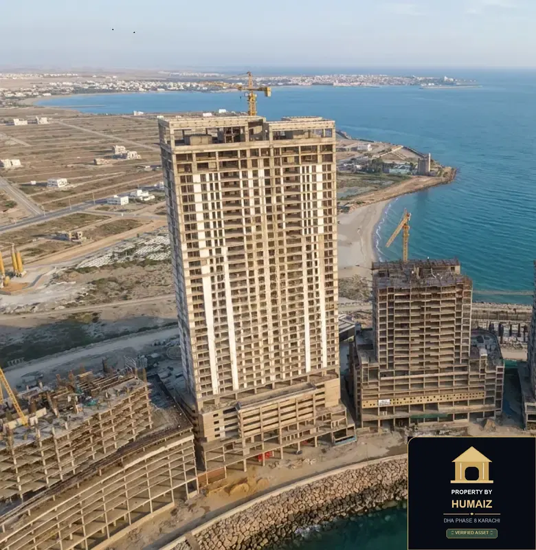 1-Bedroom Luxury Apartment (Sea Facing, 1 Bath, Suite 3) at Tower A For Sale in DHA Phase 8 Karachi — Photograph 4