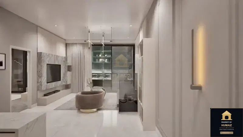 3-Bedroom Luxury Apartment (Sea Facing, 3 Bath, Suite 47) at HMR Waterfront For Sale in DHA Phase 8 Karachi — Photograph 14