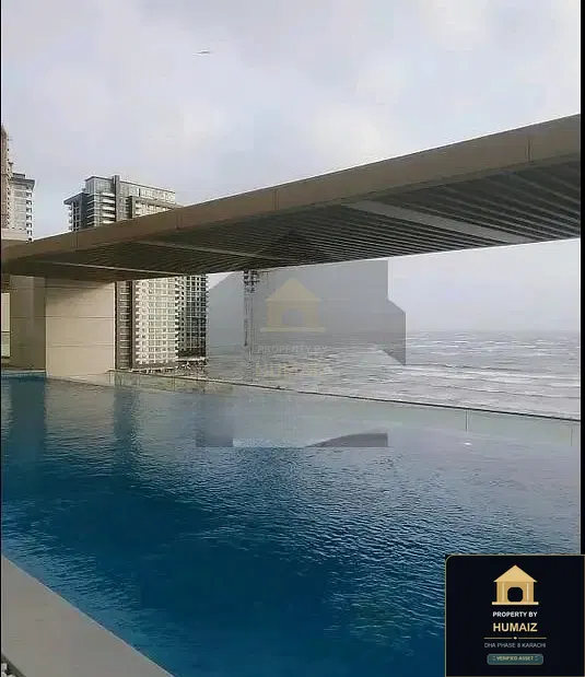 3-Bedroom Luxury Apartment (Private Pool, 5 Bath, Suite 33) at The Views For Rent in DHA Phase 8 Karachi — Property by Humaiz Architectural Asset