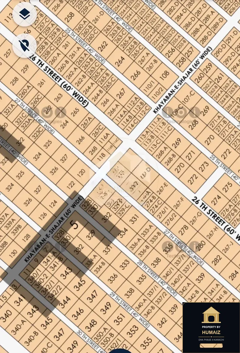600 Sq. Yd. Residential Plot (West Open, Parcel 3) in Zone E For Sale in DHA Phase 8 Karachi — Photograph 3