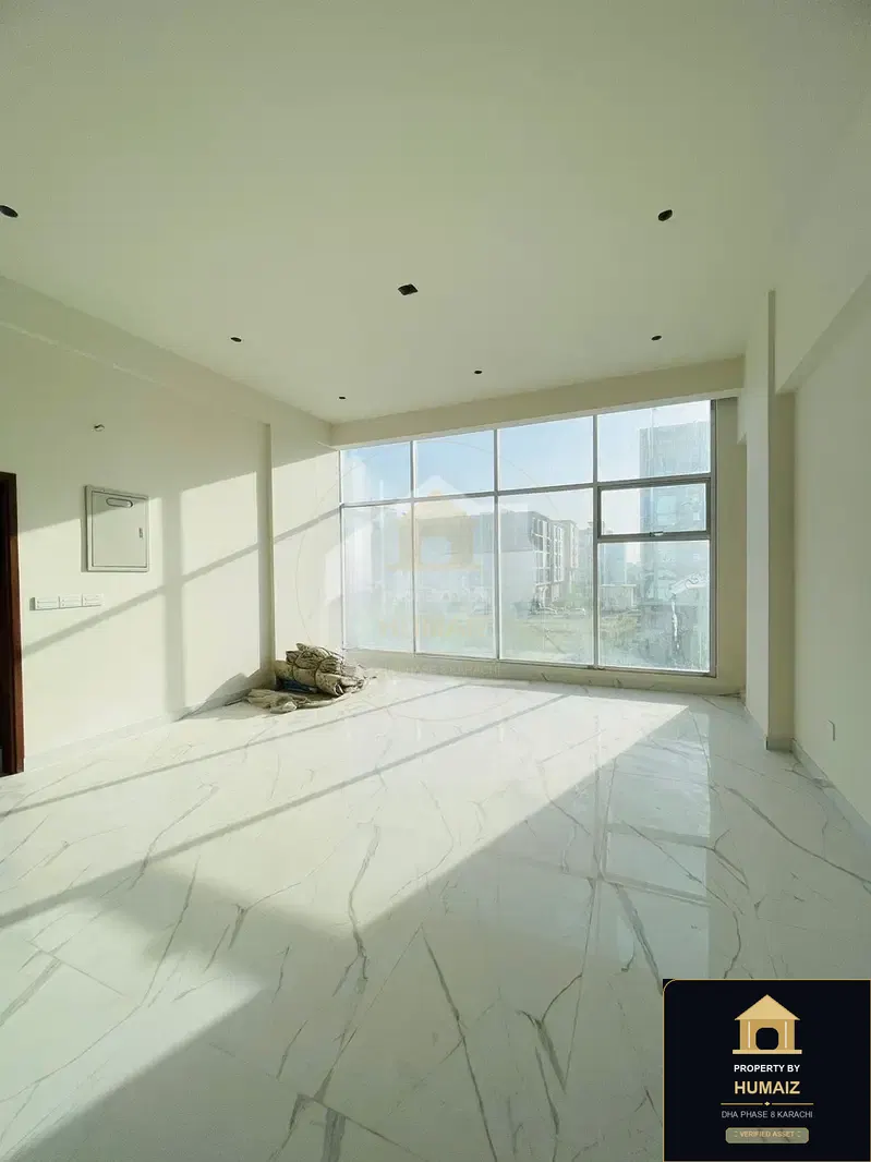 111 Sq. Yd. Corporate Office Space (Brand New, Unit 2) in Khayaban-e-Shaheen For Rent in DHA Phase 8 Karachi — Photograph 2