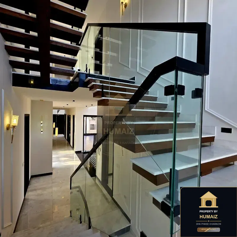500 Sq. Yd. 5-Bedroom Luxury Villa (West Open, 6 Bath, Residence 2) in Khayaban-e-Sahil For Sale in DHA Phase 8 Karachi — Property by Humaiz Architectural Asset