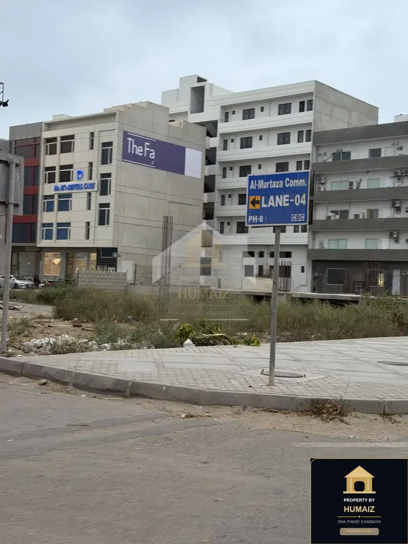 200 Sq. Yd. Commercial Plot (Parcel 19) on Al-Murtaza Commercial For Sale in DHA Phase 8 Karachi — Photograph 2