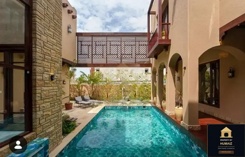 1,000 Sq. Yd. 6-Bedroom Luxury Villa (West Open, 6 Bath, Residence 2) on Zulfiqar Commercial For Sale in DHA Phase 8 Karachi — Photograph 18