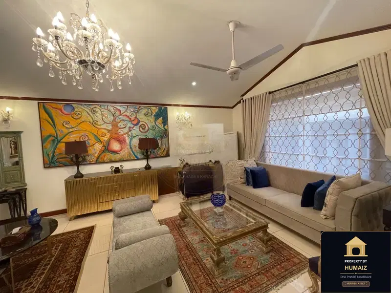 1,000 Sq. Yd. 6-Bedroom Luxury Villa (Basement, 6 Bath, Residence 11) in DHA Phase 8 For Rent in DHA Phase 8 Karachi — Photograph 11